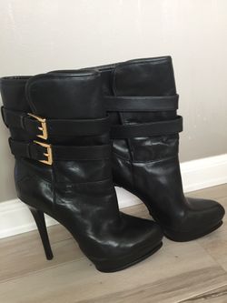 Michael Kors leather boots size 8 brand new