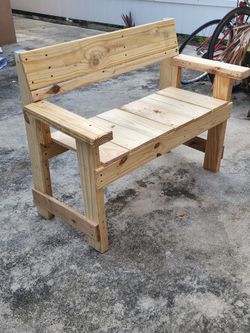 Wooden Bench