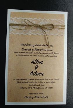 Invitaciones