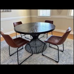 48 Inch Diameter Dining Table With 4 Chair