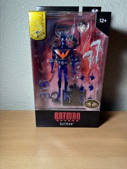 McFarlane Batman Beyond Gold Label Blue Translucent
