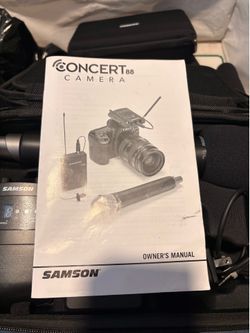 Samson concert 88 audio recording combo