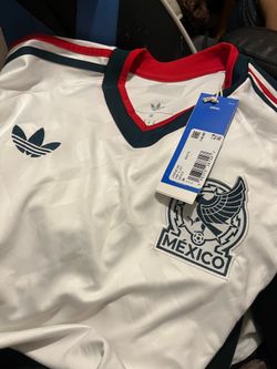 Adidas White Mexico Jersey
