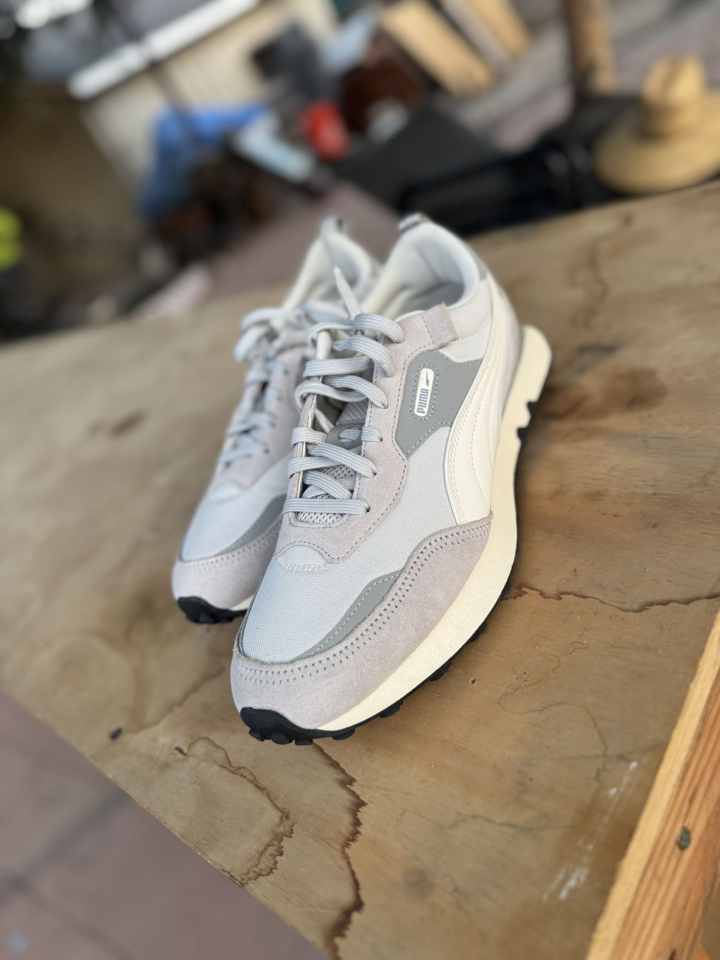 Grey Puma Fv Base Shoe
