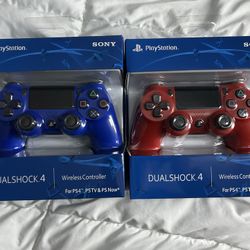 PlayStation 4 Controller Blue/Red 