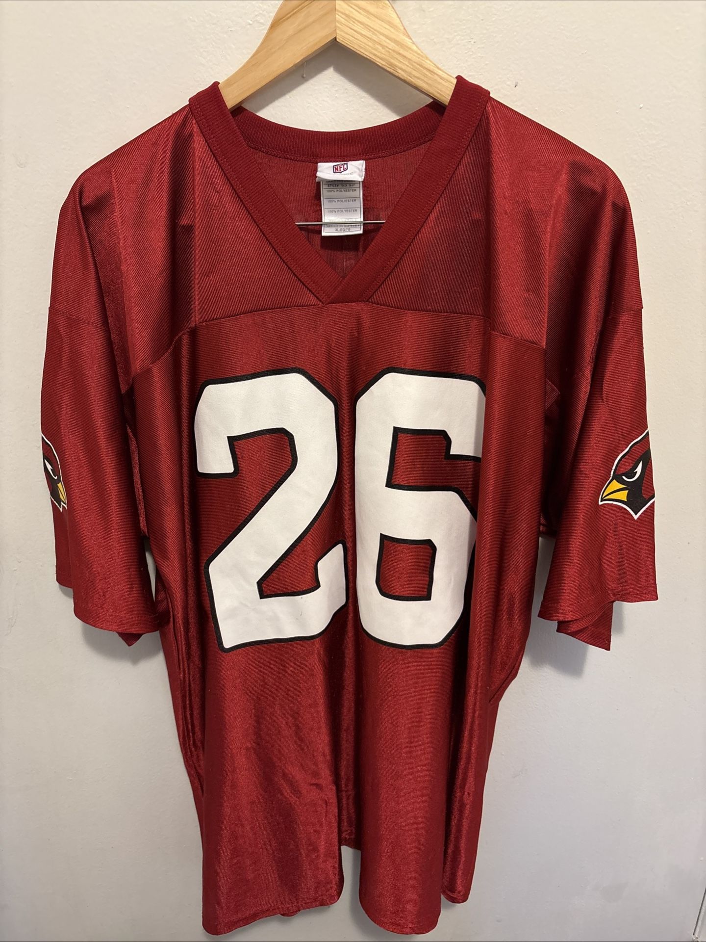 Beanie Wells Jersey #26 Arizona Cardinals NFL Apperal