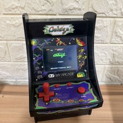 Galaga Mini My Arcade Cabinet Game Machine Retro Micro Player Tested Working