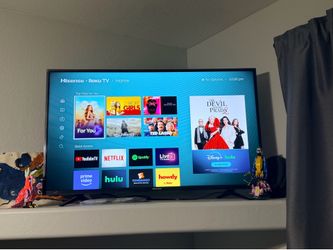 Hisense 43” 4k Smart Roku TV
