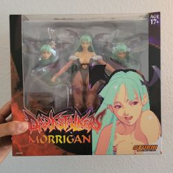 Storm Collectibles Darkstalkers Morrigan Boxed Figure Exchangeable Faces