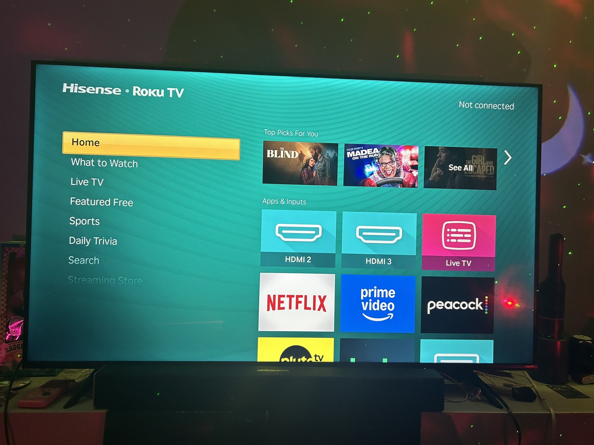 52 Inch Smart Tv With Soundbar