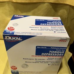 Tongue depressors