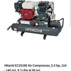 Gas Powered Air Compressor,HITACHI