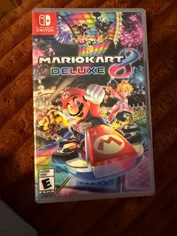 Mario kart 8 deluxe Nintendo switch