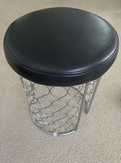Leather Footstool