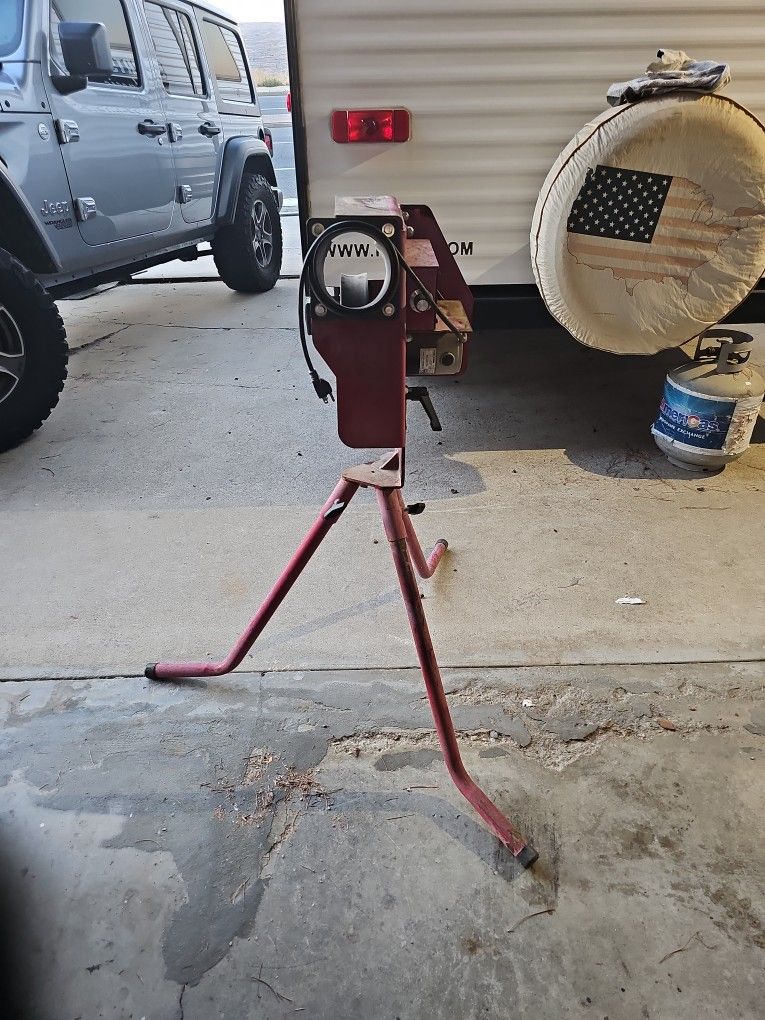 BSN Sports Bulldog Single Wheel Baseball/Softball Combo Pitching Machine