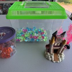 Aquarium With Accessories