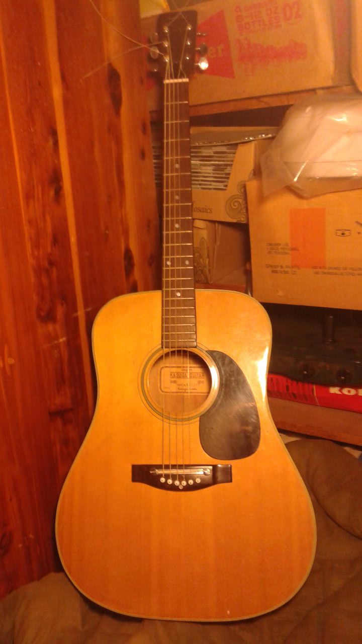 1972 Kasuga Acoustic Guitar