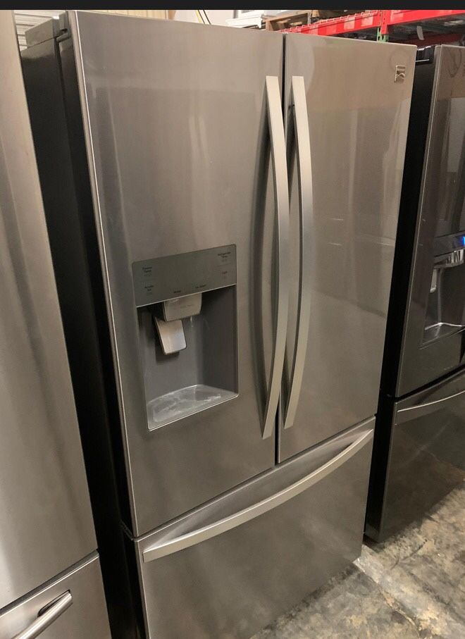 Kenmore elite French doors used stainless 35 days warranty for Sale in