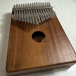 Acacia Body Thumb Piano 17 Key EQ Kalimba Thumb Piano 