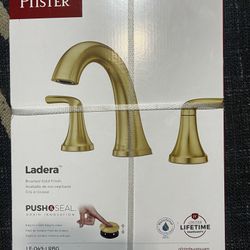 Brushed Gold Bathroom Faucet