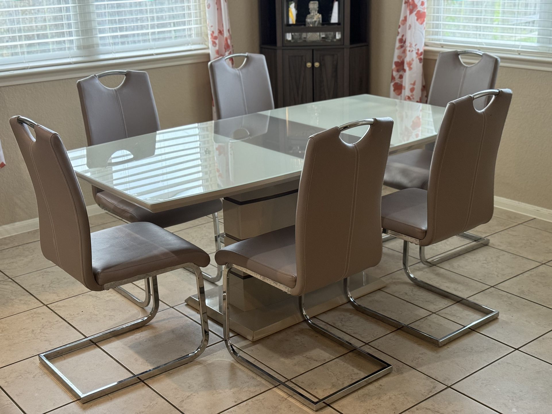 Dining Set, Dining table with 6chairs