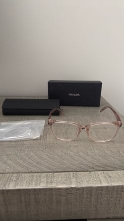 Authentic Prada Eyeglass Frames w/ Original Lenses, Case & Box
