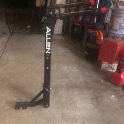 Allen Two Bike Rack For Auto Reese Hitch 