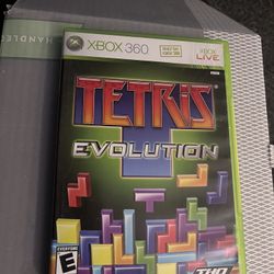Tetris evolution-Xbox 360 $25