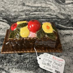 On Sale! Vintage butter dish