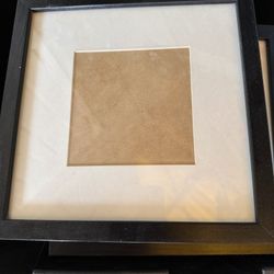 23-IKEA Black Wood Frames. 