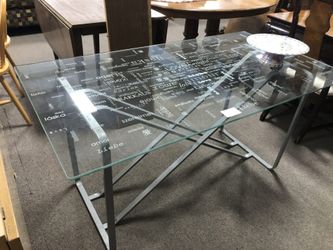IKEA glass table $50 OBO