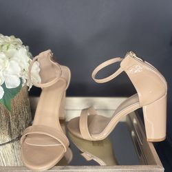 Nude Heels Size 8