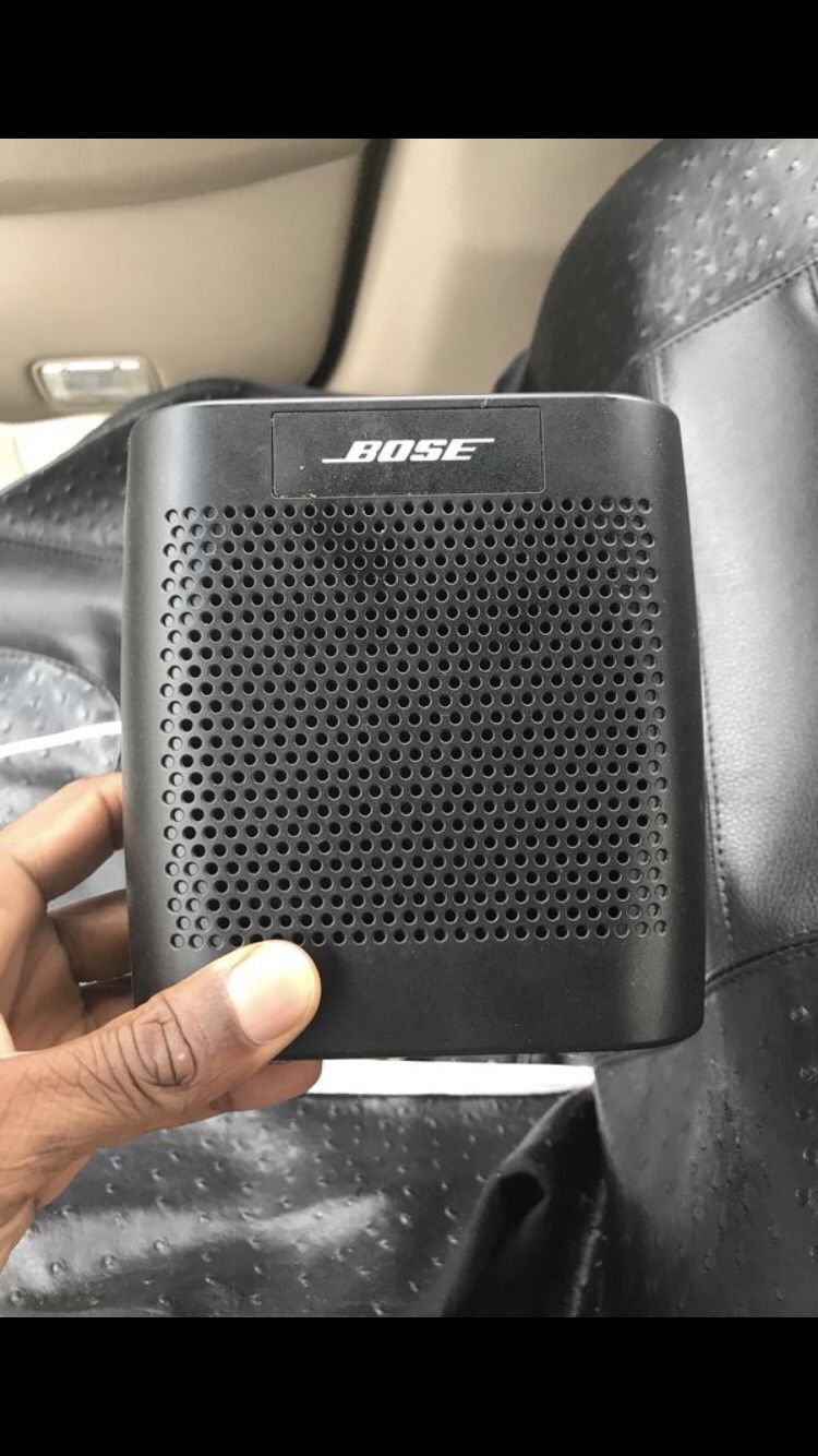 Bose soundlink speaker