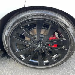 2024 Range Rover Sport Rims 4 And Tires Oem Black