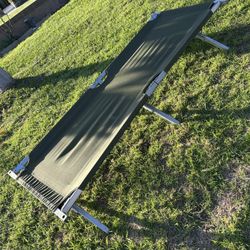Aluminum Military Canvas Cots Folding Camping