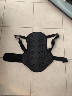 Motorcycle back rest strap