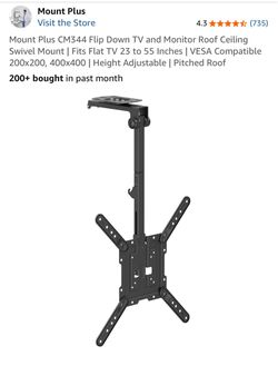 Ceiling mount for TV 23 to 55 in