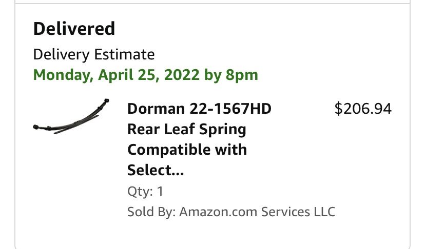 1 Leaf Spring