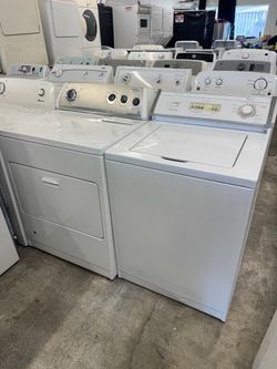 Used Whirlpool Washer and Gas Dryer