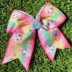 Girls Easter Hair Bow NEW