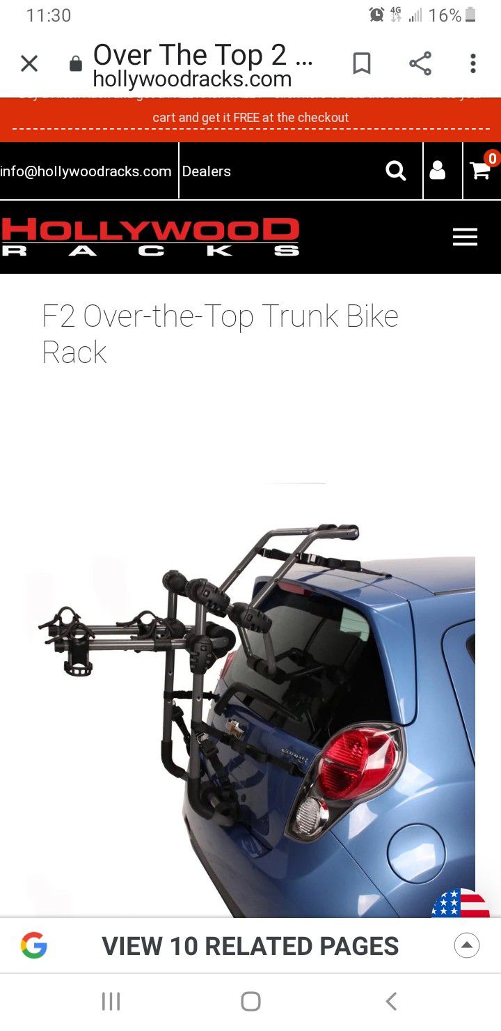 Hollywood bike rack F2 125 obo