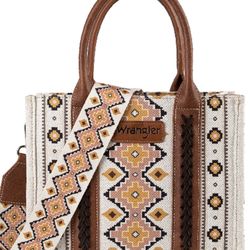 Wrangler Tote Bag for Women Western Purse and Aztec Satchel Handbag