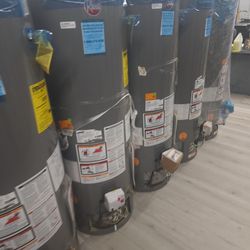 New Water Heater Rheem 