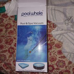 Pool Whale Spa And Inflatable Pool Cleaner