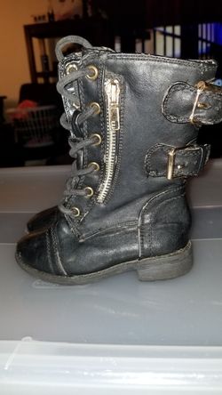 Little girls calf boot