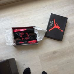 jordan 4 red thunder 9.5