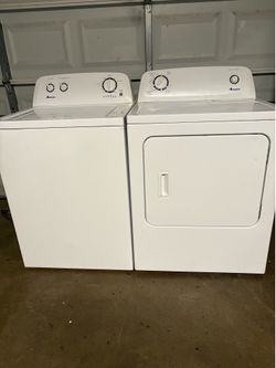 Amana Washer/ dryer set. Electric. $350 they are .
