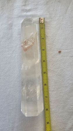 Large Clear Quartz Crystal Tower Point