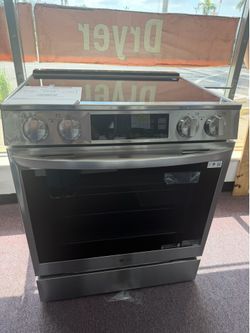 LG 30 in. 6.3 cu. ft. Smart 4-Element Induction Slide-In Range Stainless Steel with ProBake Convection, Air Fry