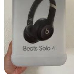 BEATS SOLO 4 ,WIRELESS  Headphones _ON_EAR WIRELESS  HEADPHONES-MATT BLACK 